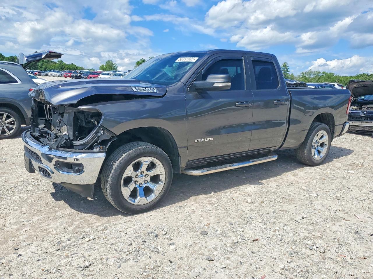 2021 Ram 1500 Big Horn, VIN 1C6SRFBT3MN617434 — Front end