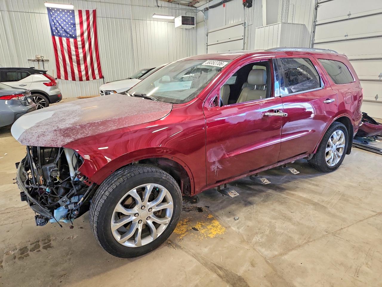 2018 Dodge Durango Citadel, VIN 1C4RDJEG0JC255805 — Перед
