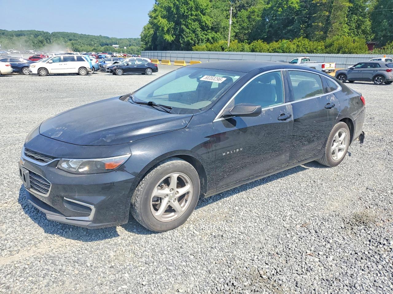 2017 Chevrolet Malibu LS, VIN 1G1ZC5ST0HF269247 — Rear end
