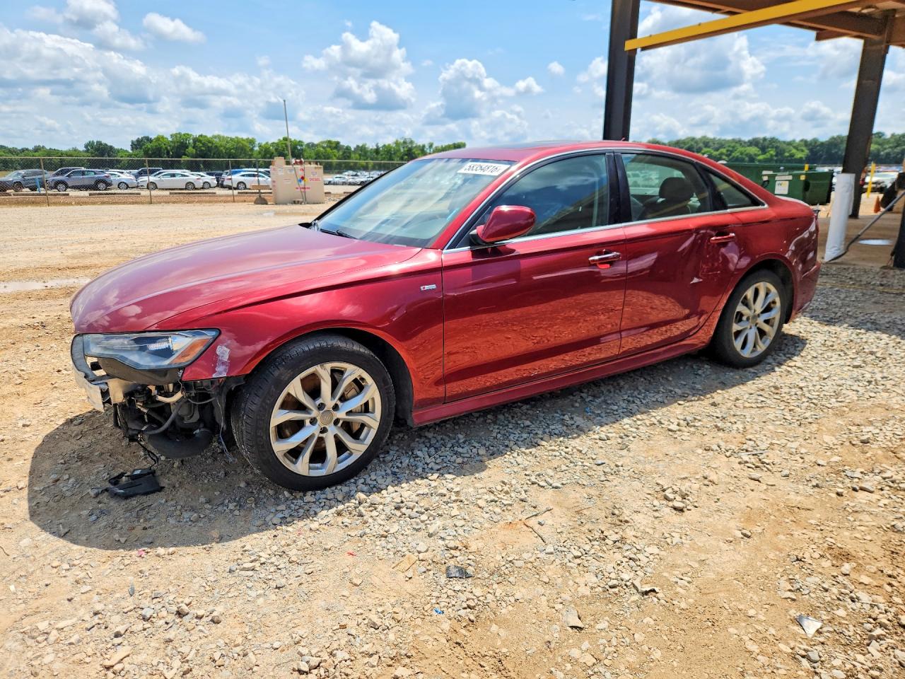2018 Audi A6 Premium, VIN WAUF8AFC1JN050854 — Front end