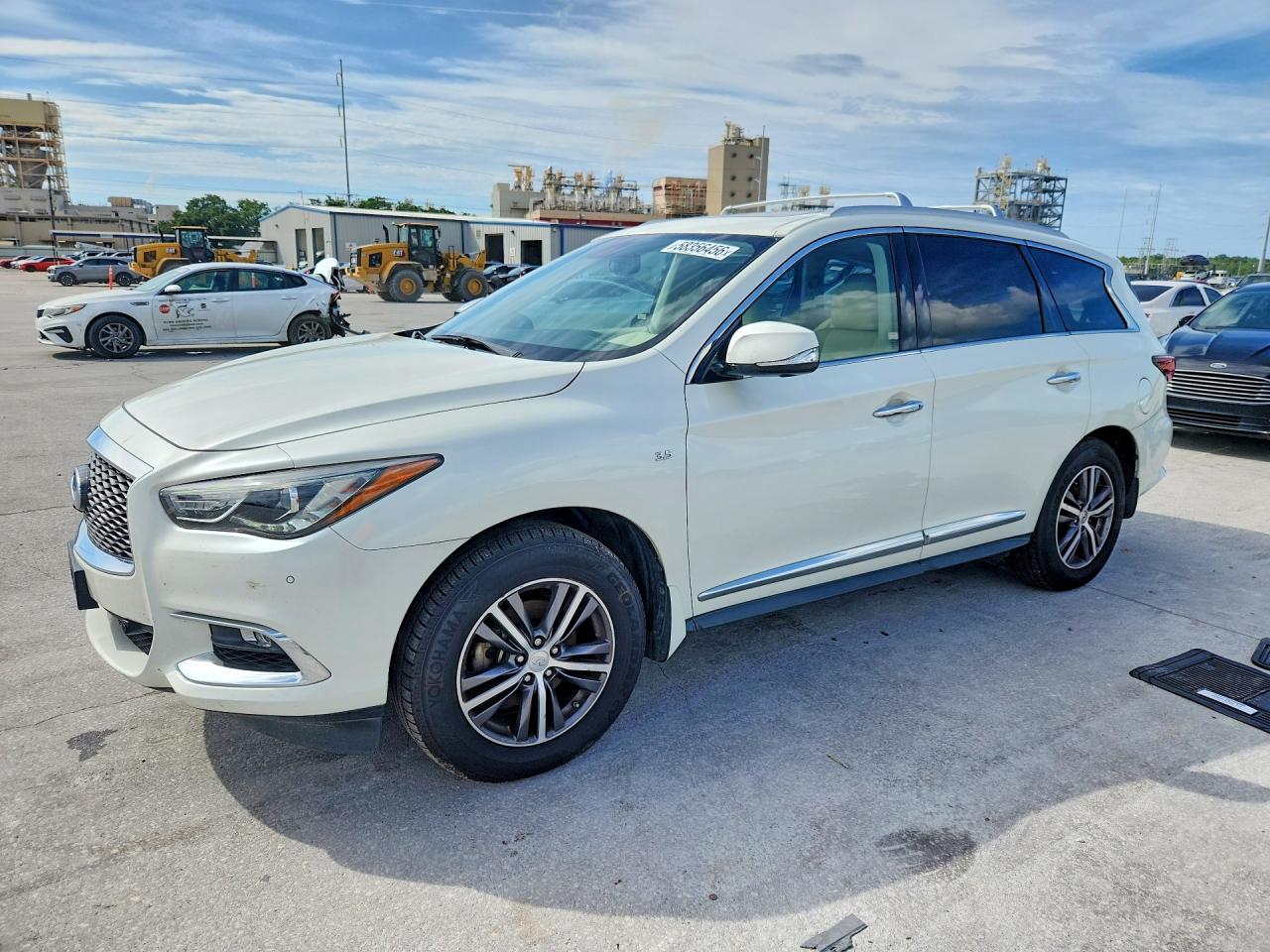 2017 Infiniti QX60, VIN 5N1DL0MM6HC524975 — Rear end