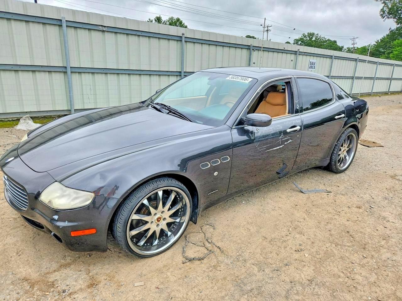 2007 Maserati Quattroporte, VIN ZAMFE39A770030286 — Мелкие вмятины и царапины