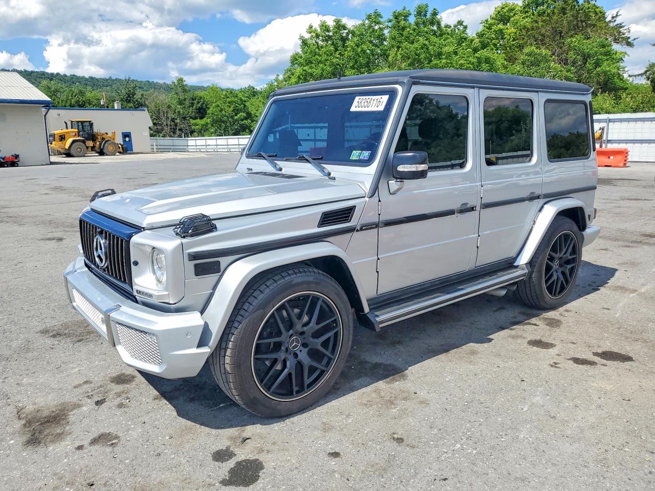 2007 Mercedes-Benz G 5.5L AMG, VIN WDCYR71E57X168496 — Normal wear