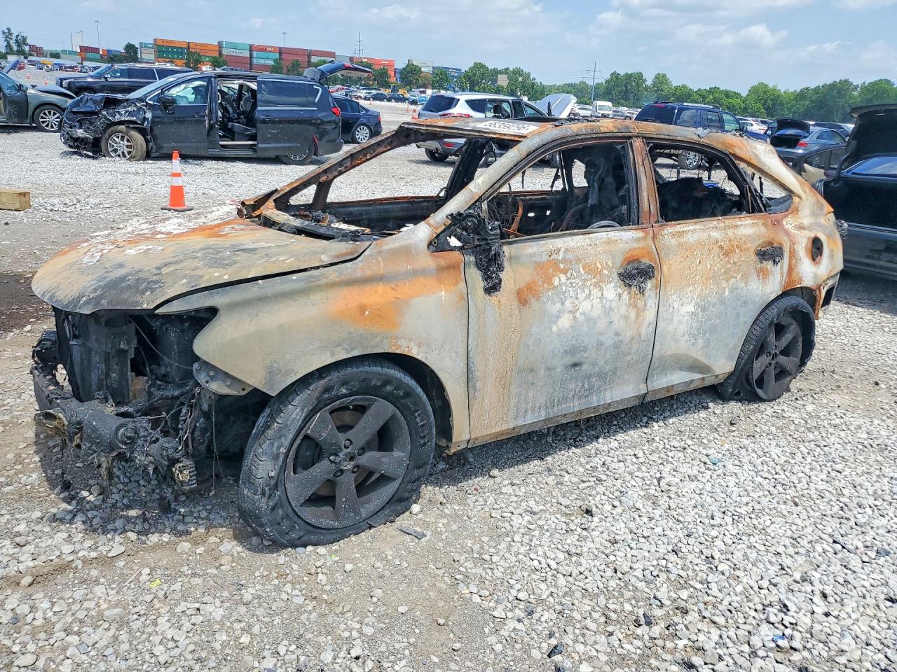2010 Lexus RX 350, VIN 2T2BK1BA7AC040514 — Burn