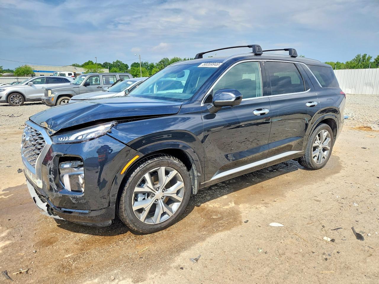 2021 Hyundai Palisade Limited, VIN KM8R5DHE3MU200204 — Front end