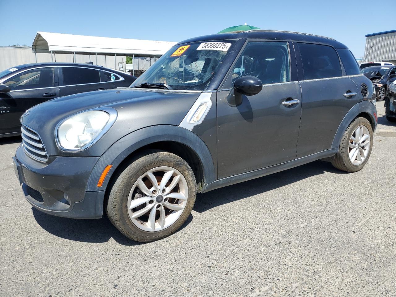2012 MINI Countryman, VIN WMWZB3C52CWM29567 — Stripped