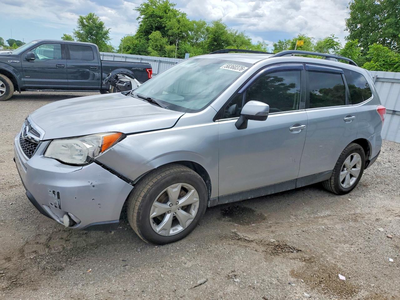2014 Subaru Forester, VIN JF2SJCPC6EH505834 — Undercarriage
