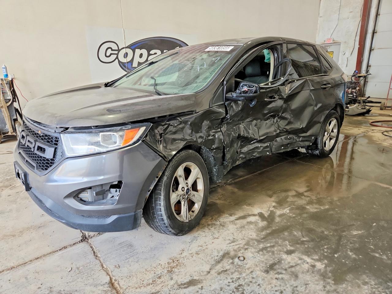 2015 Ford Edge SE, VIN 2FMTK4G95FBC33927 — Auction photo
