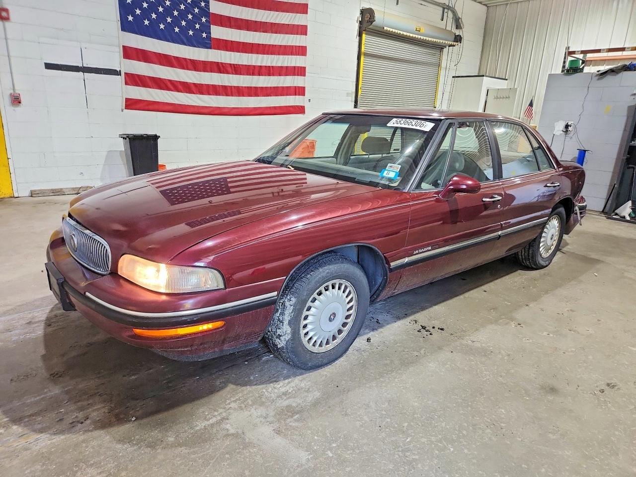 1998 Buick LeSabre Custom, VIN 1G4HP52K0WH434273 — Rear end