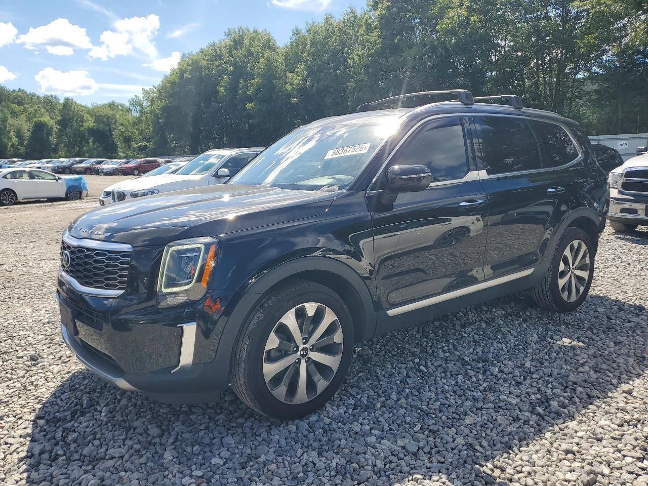 2021 Kia Telluride S, VIN 5XYP6DHC7MG181973 — Rear end