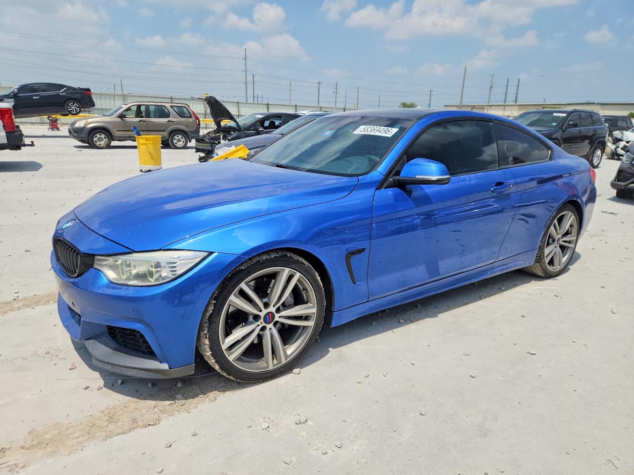 2014 BMW 4 Series 435i, VIN WBA3R1C51EK192604 — Front end