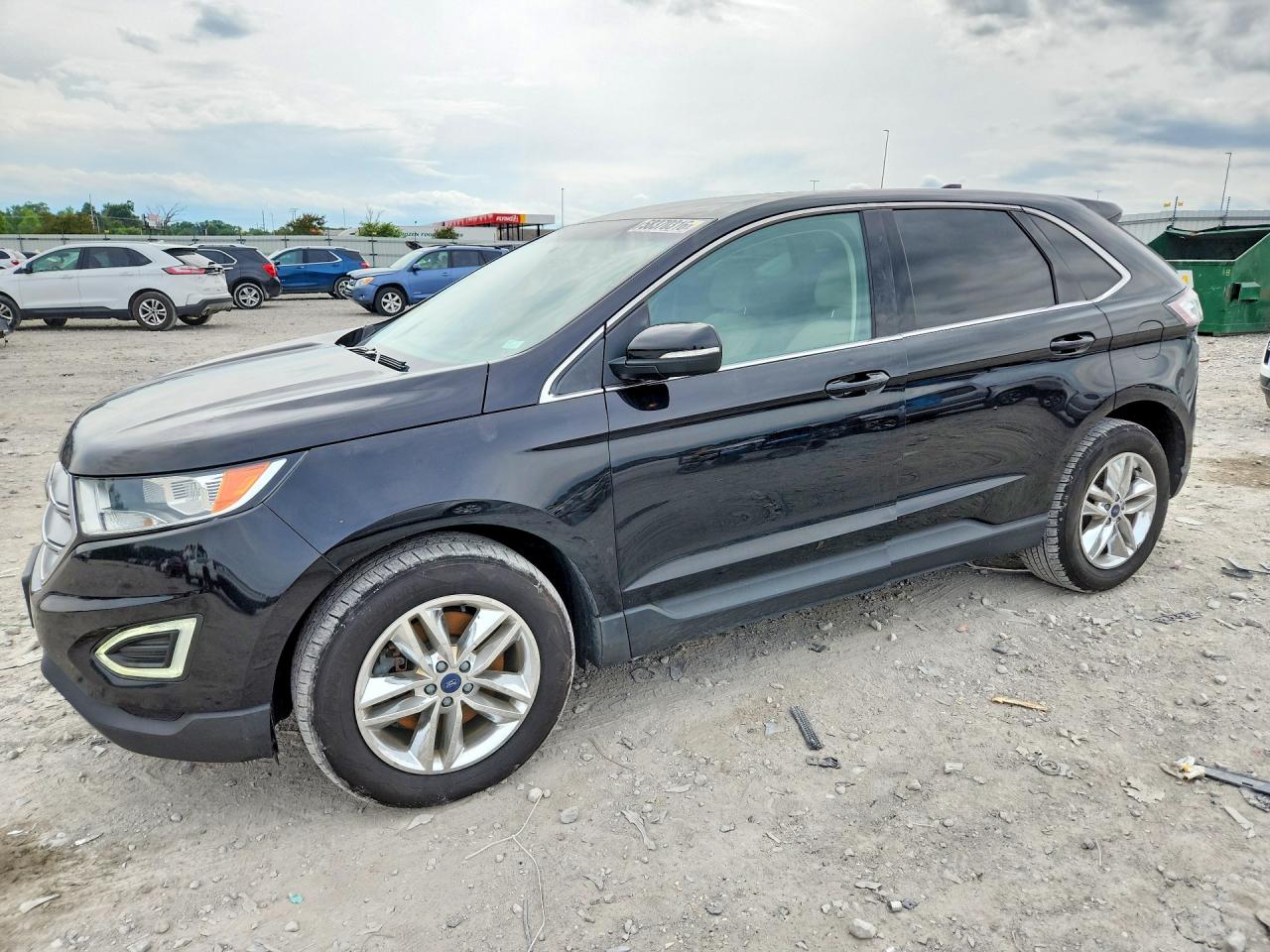 2017 Ford Edge SEL, VIN 2FMPK4J82HBB42246 — Water / flood