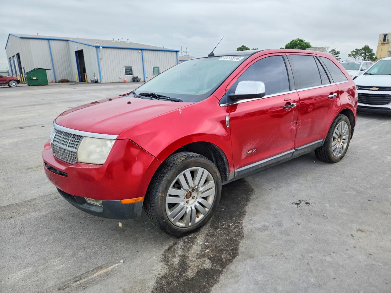 2010 Lincoln MKX, VIN 2LMDJ8JC2ABJ21179 — Burn