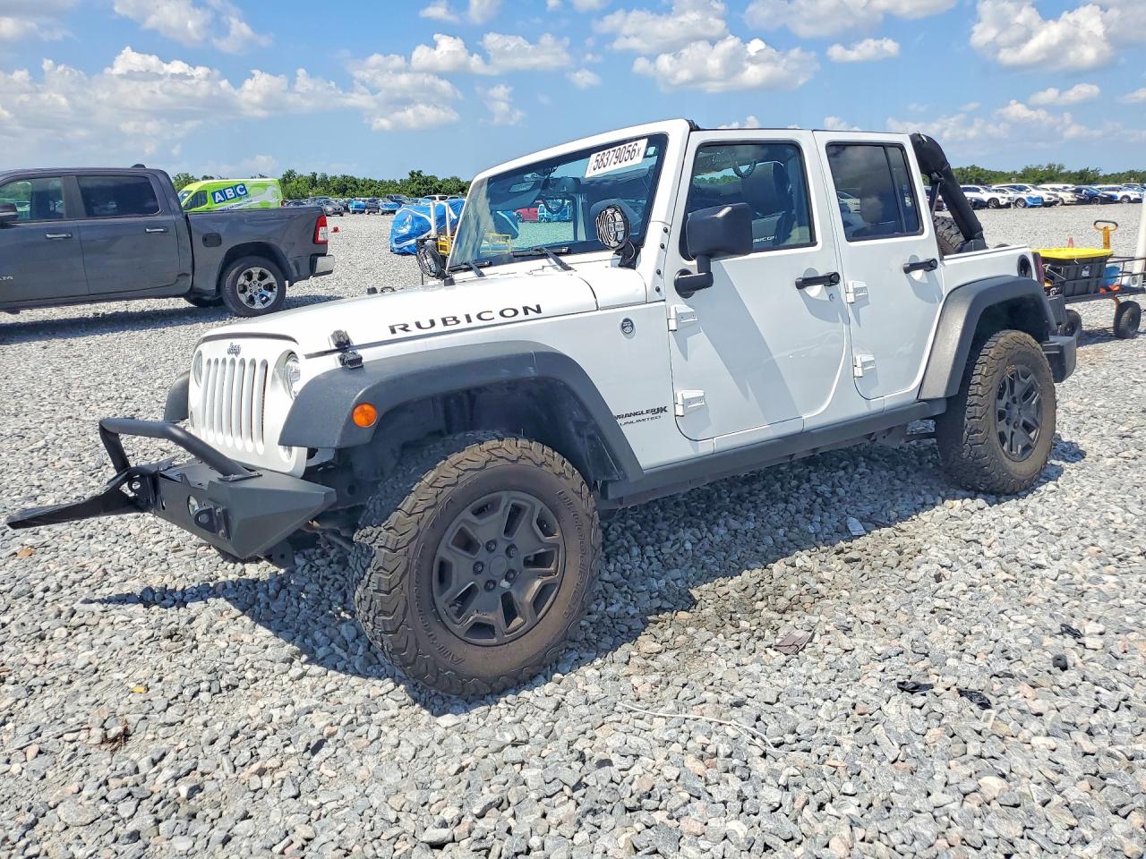 2018 Jeep Wrangler Unlimited Rubicon, VIN 1C4BJWFG2JL847700 — Rear end