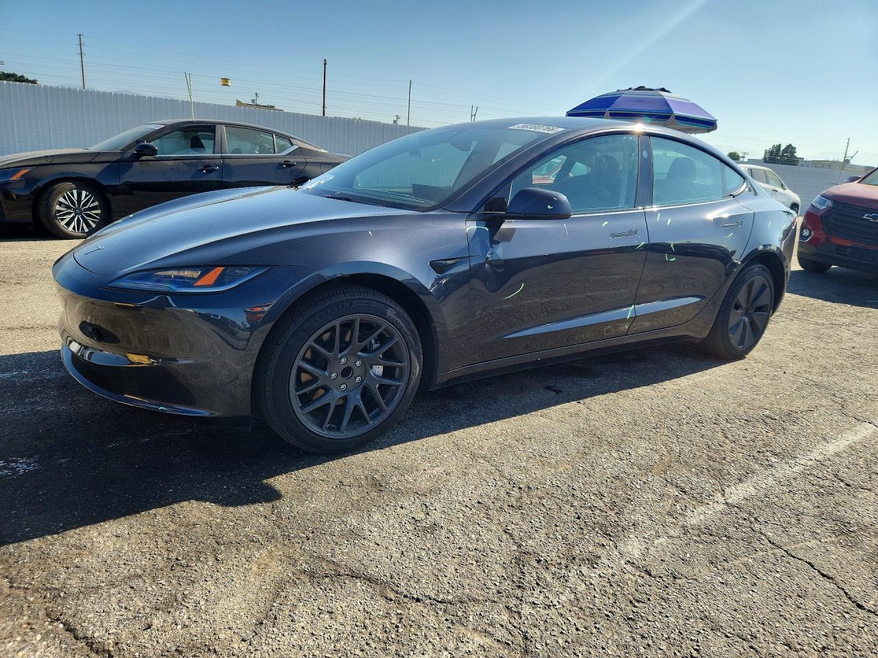 2024 Tesla Model 3, VIN 5YJ3E1EA0RF868715 — Зад