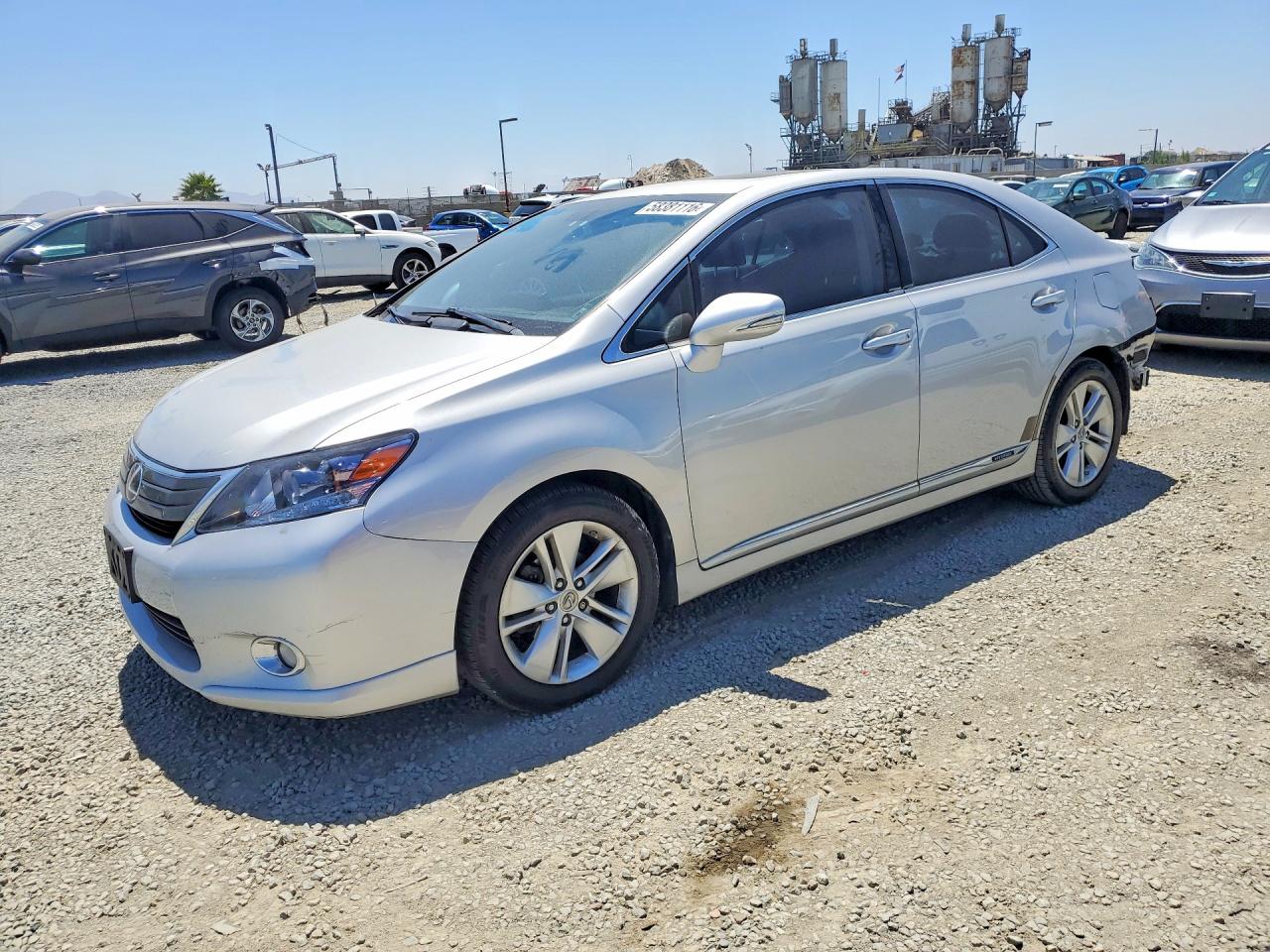 2010 Lexus HS 250h, VIN JTHBB1BA1A2025279 — Rear end