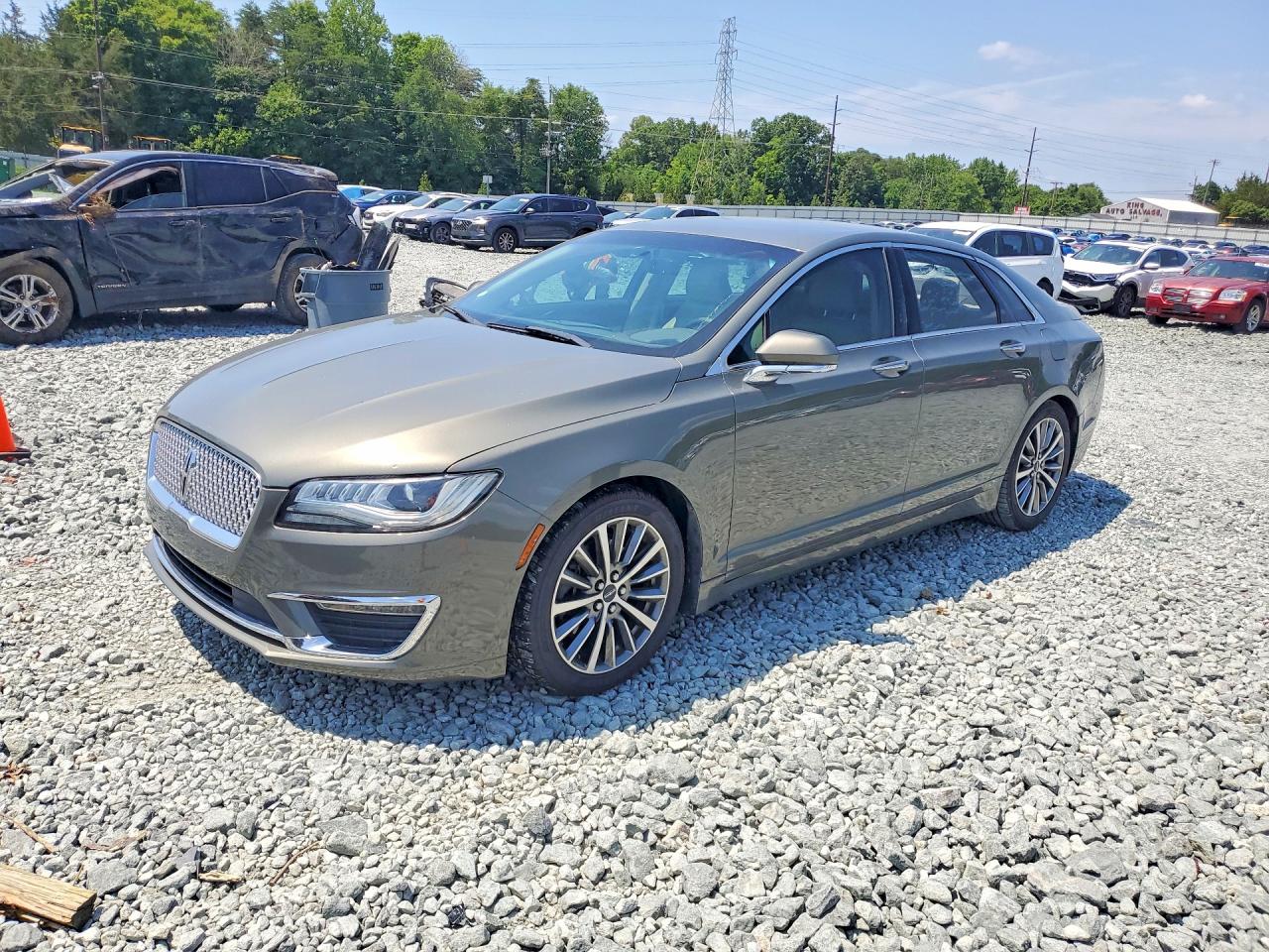 2017 Lincoln MKZ Premiere, VIN 3LN6L5A93HR609389 — Roof