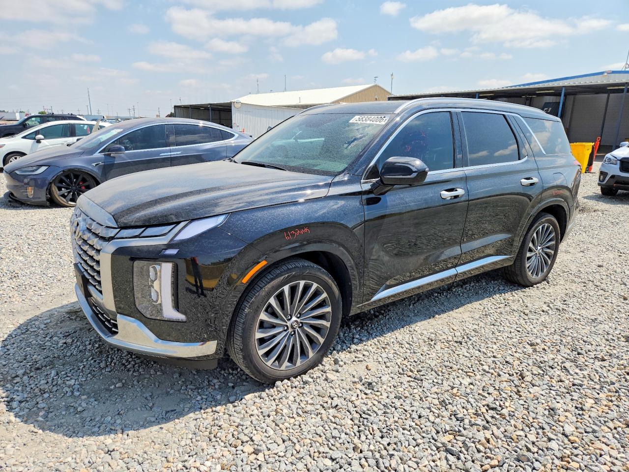 2024 Hyundai Palisade Calligraphy, VIN KM8R7DGE1RU805955 — Зад