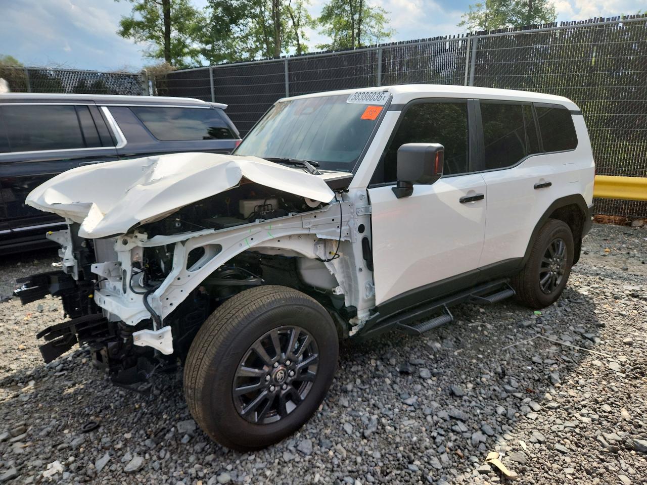 2025 Toyota Land Cruiser 1958 Edition, VIN JTEABFAJ1SK033892 — Front end