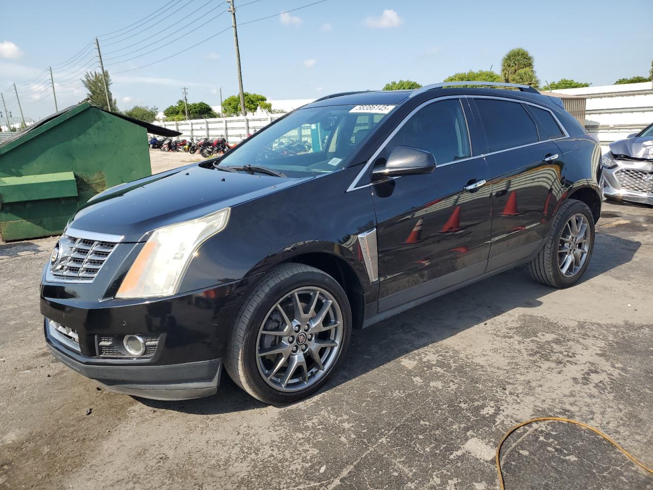 2016 Cadillac SRX Performance Collection, VIN 3GYFNCE3XGS566907 — Prior damage history