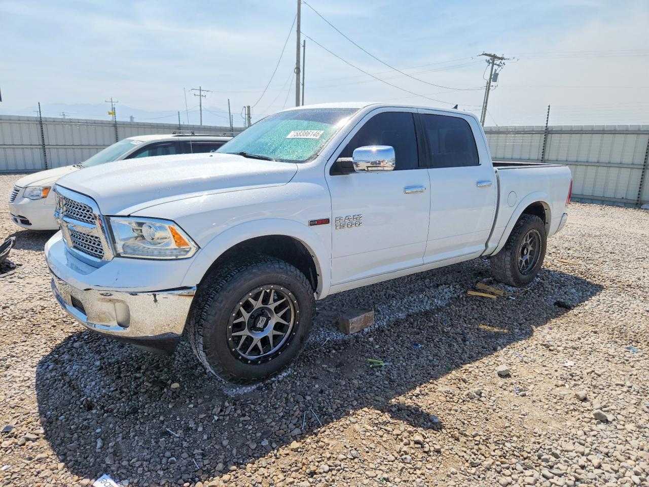 2015 Ram 1500 Laramie, VIN 1C6RR7NM6FS733272 — Engine fire