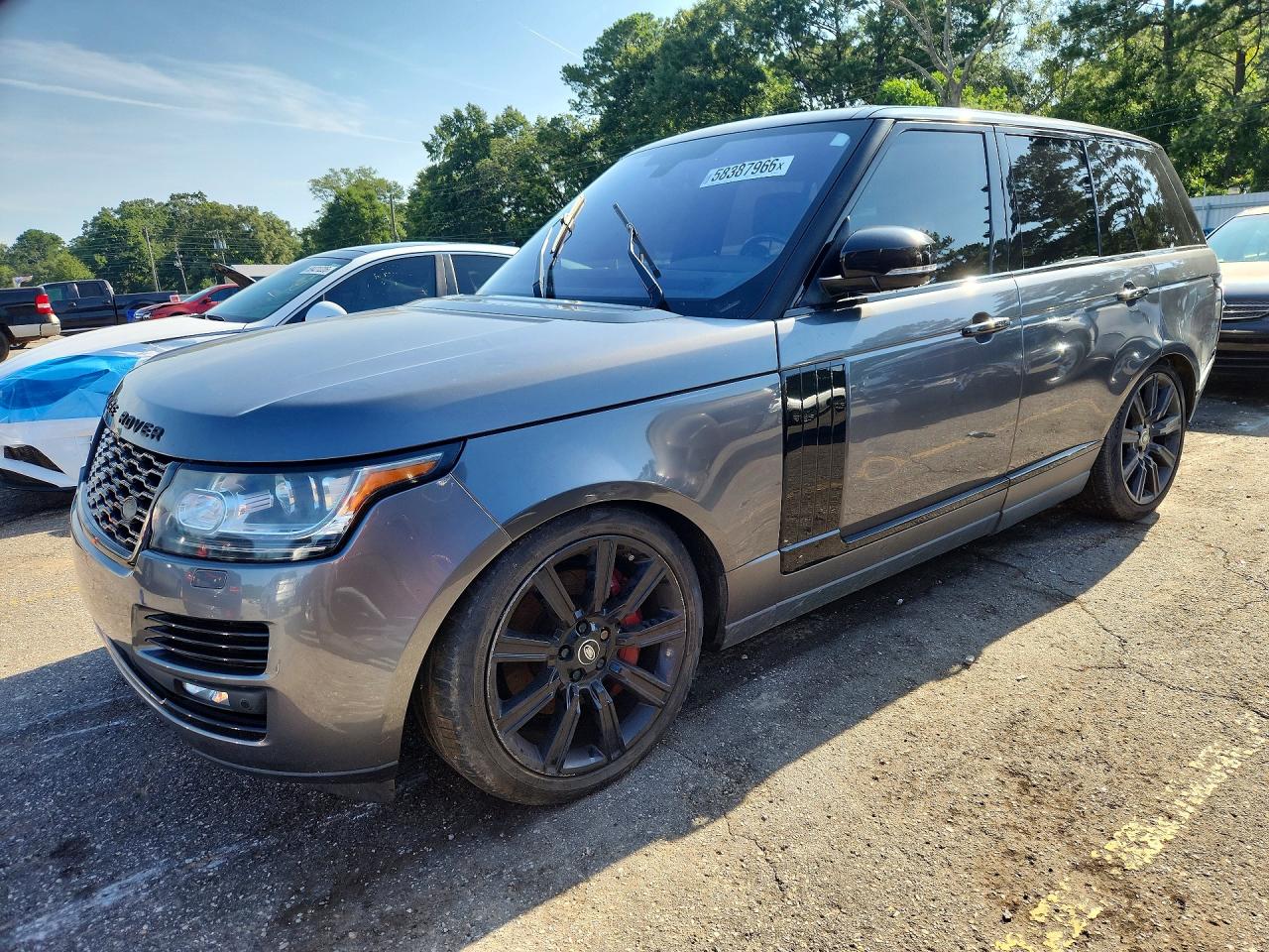 2016 Land Rover Range Rover Supercharged, VIN SALGS2EF9GA262078 — Minor dents and scratches