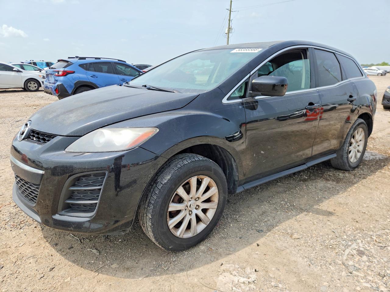 2011 Mazda CX-7 i Sport, VIN JM3ER2B50B0369807 — Перед