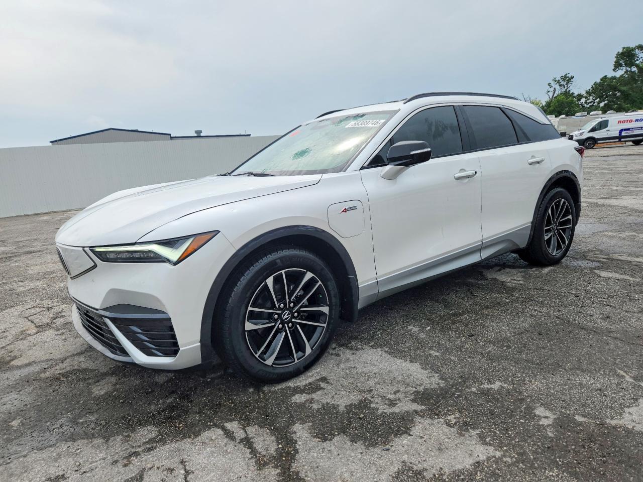 2024 Acura ZDX w/A-Spec Package, VIN 4W5KHNRL7RZ519781 — Hail