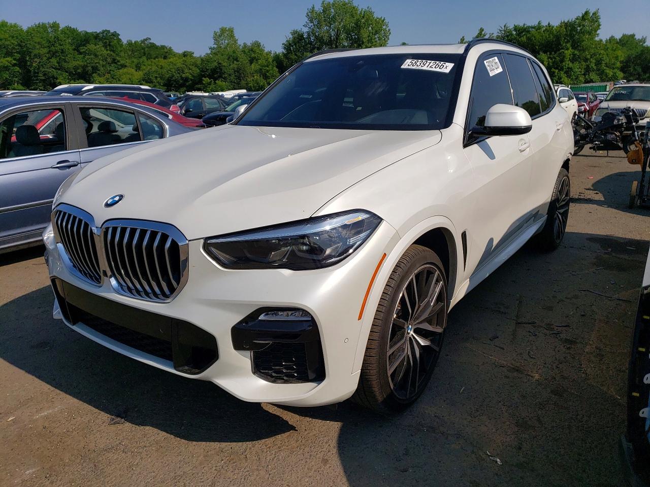2019 BMW X5 xDrive50i, VIN 5UXJU2C53KLN66228 — Зад