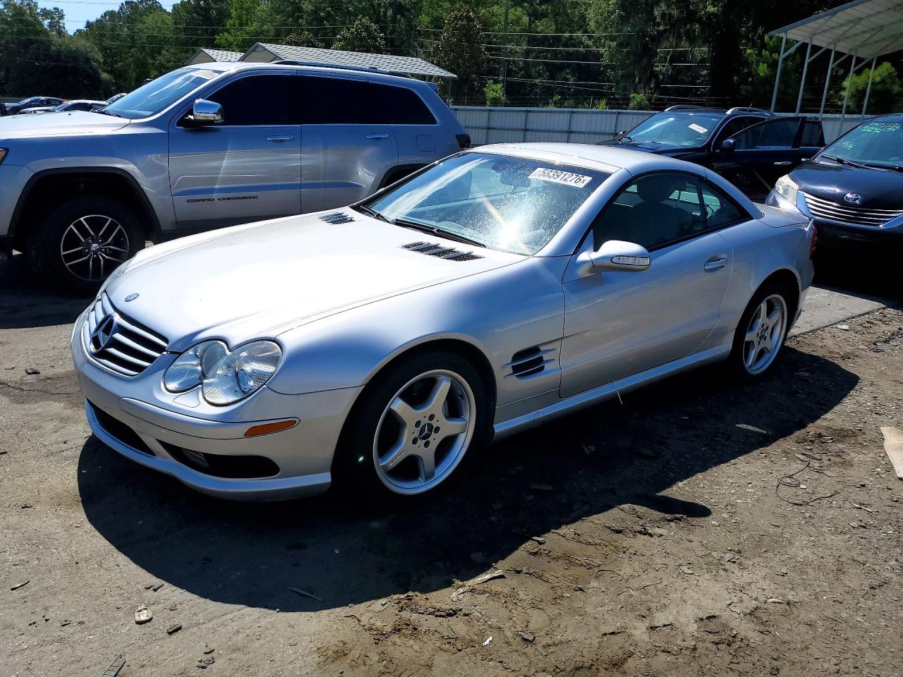 2003 Mercedes-Benz SL 500, VIN WDBSK75F53F055665 — Mechanical