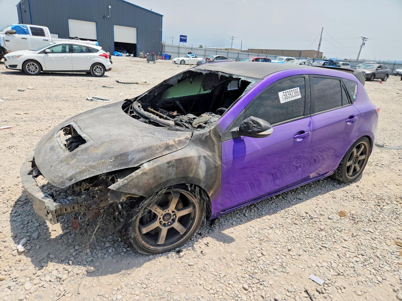 2013 Mazda 3 Mazdaspeed3 Touring, VIN JM1BL1L30D1747271 — Burn