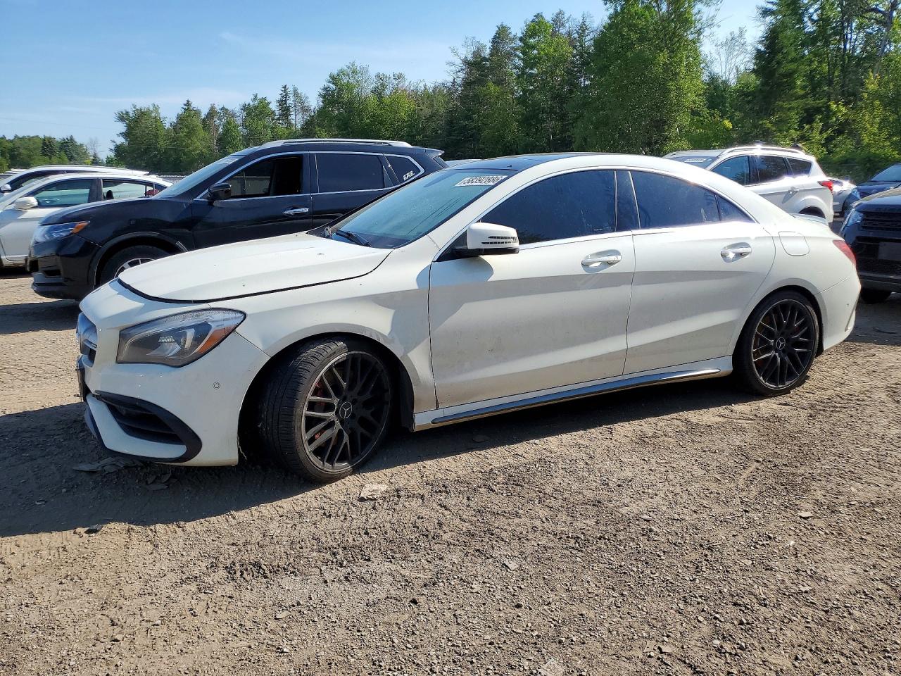 2018 Mercedes-Benz CLA 45 AMG, VIN WDDSJ5CB2JN534000 — Water / flood