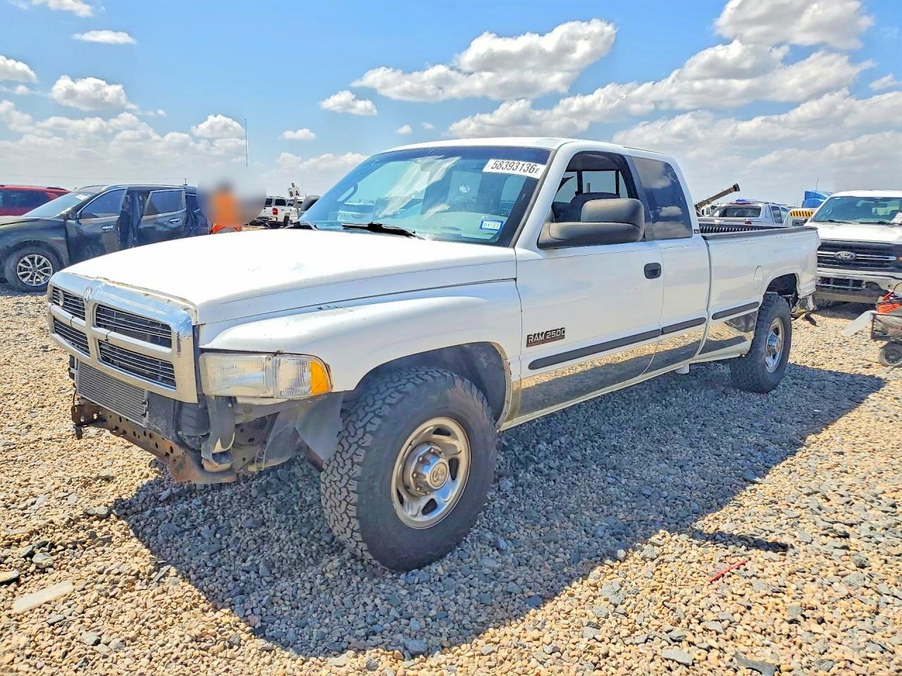 1998 Dodge RAM, VIN 3B7KC22D9WG103367 — Rear end