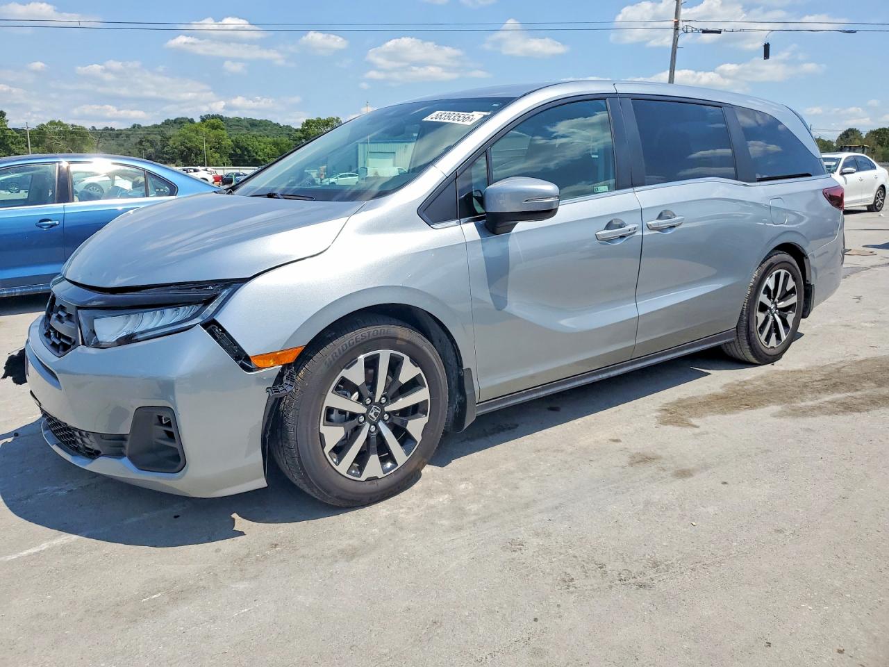 2026 Honda Odyssey EX-L, VIN 5FNRL6H60TB031698 — Front end