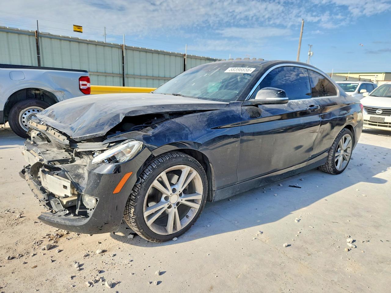 2015 BMW 2 Series 228i, VIN WBA1F5C58FV257391 — Front end