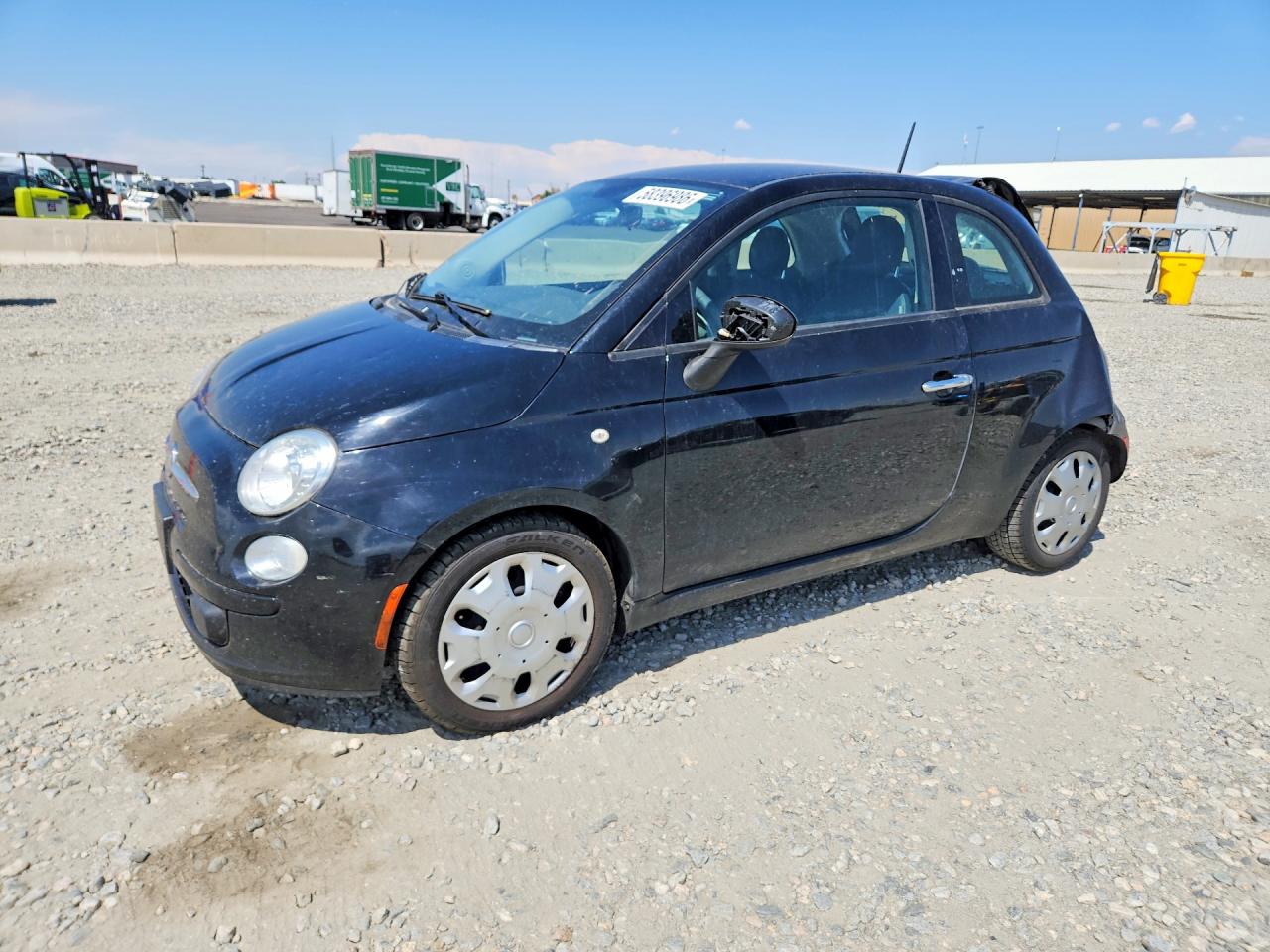 2015 FIAT 500 Pop, VIN 3C3CFFAR1FT750292 — Rear end