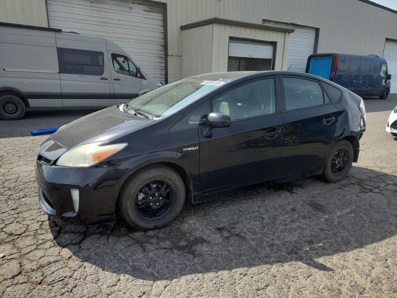 2013 Toyota Prius Three, VIN JTDKN3DU2D0355976 — Rear end