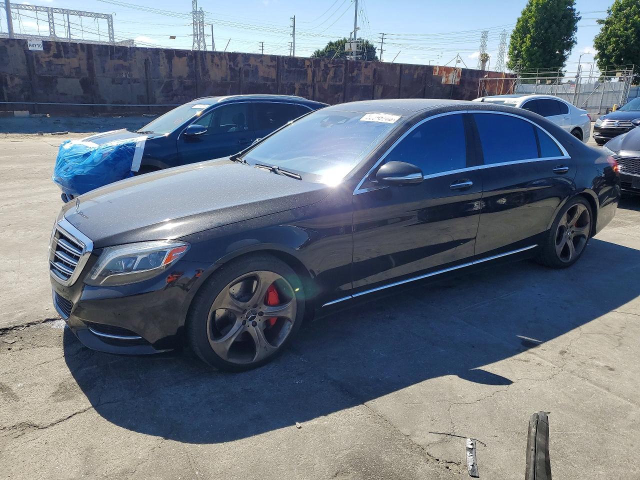 2015 Mercedes-Benz S 550, VIN WDDUG8CB8FA118511 — Normal wear