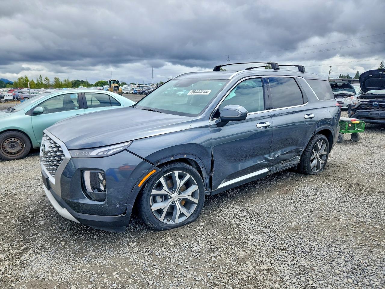 2021 Hyundai Palisade SEL, VIN KM8R4DHE4MU230329 — Side