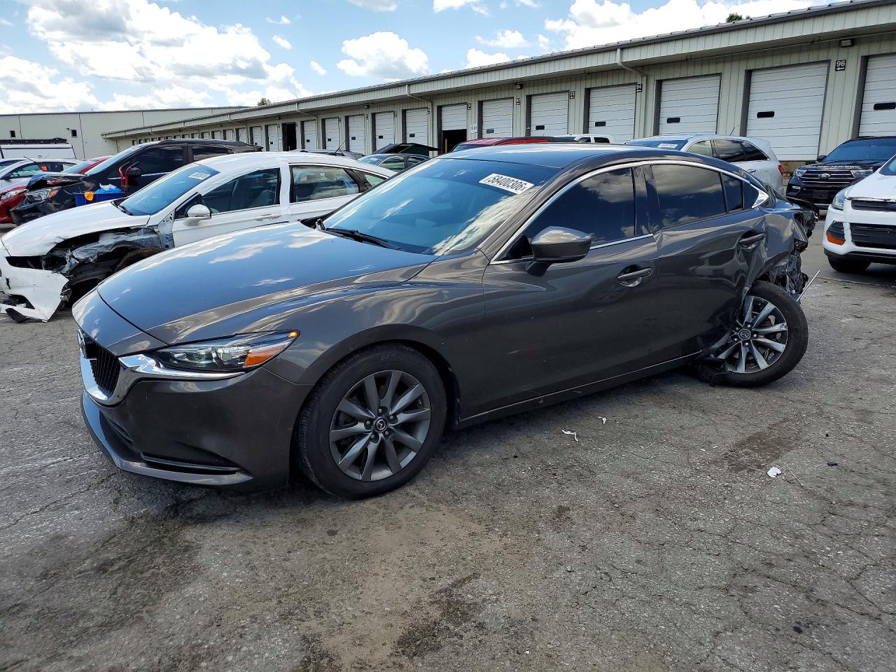2018 Mazda 6 Sport, VIN JM1GL1UM5J1325179 — Rear end