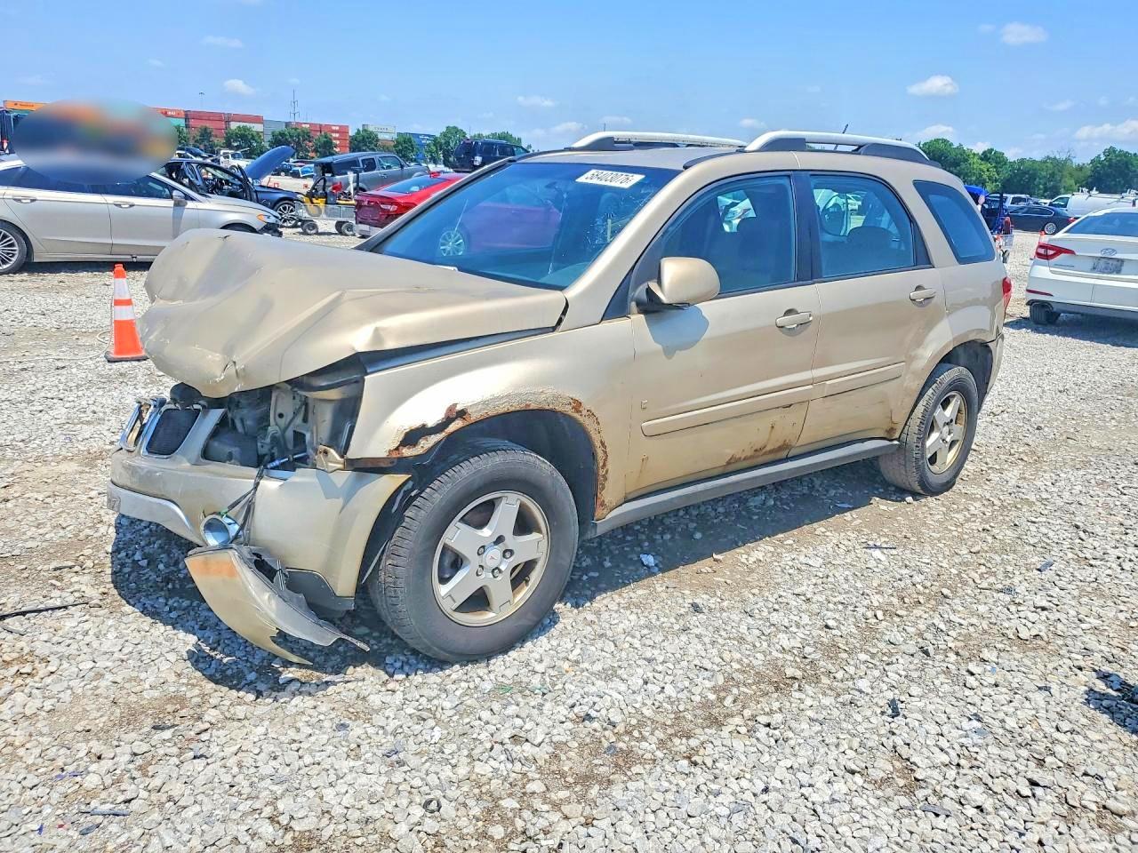 2008 Pontiac Torrent, VIN 2CKDL33F286024709 — Front end