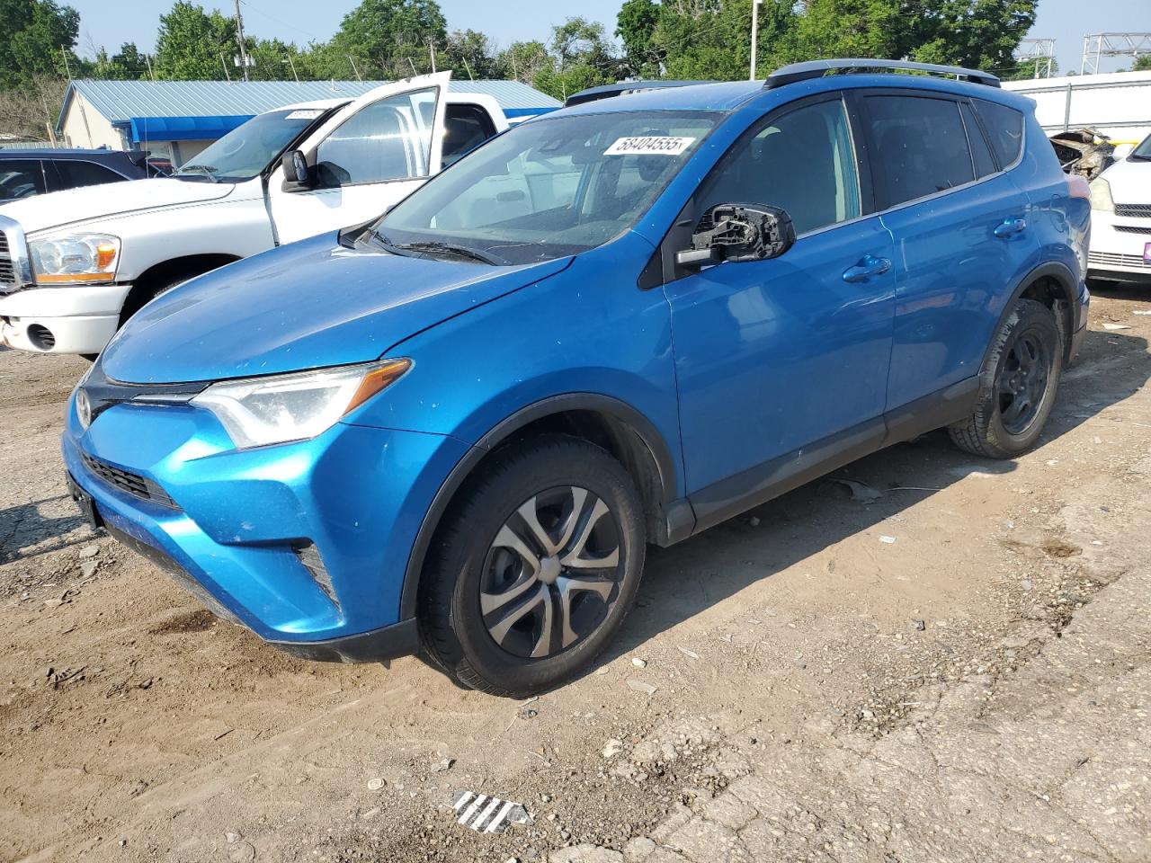 2017 Toyota RAV4 LE, VIN 2T3ZFREV1HW364742 — Side