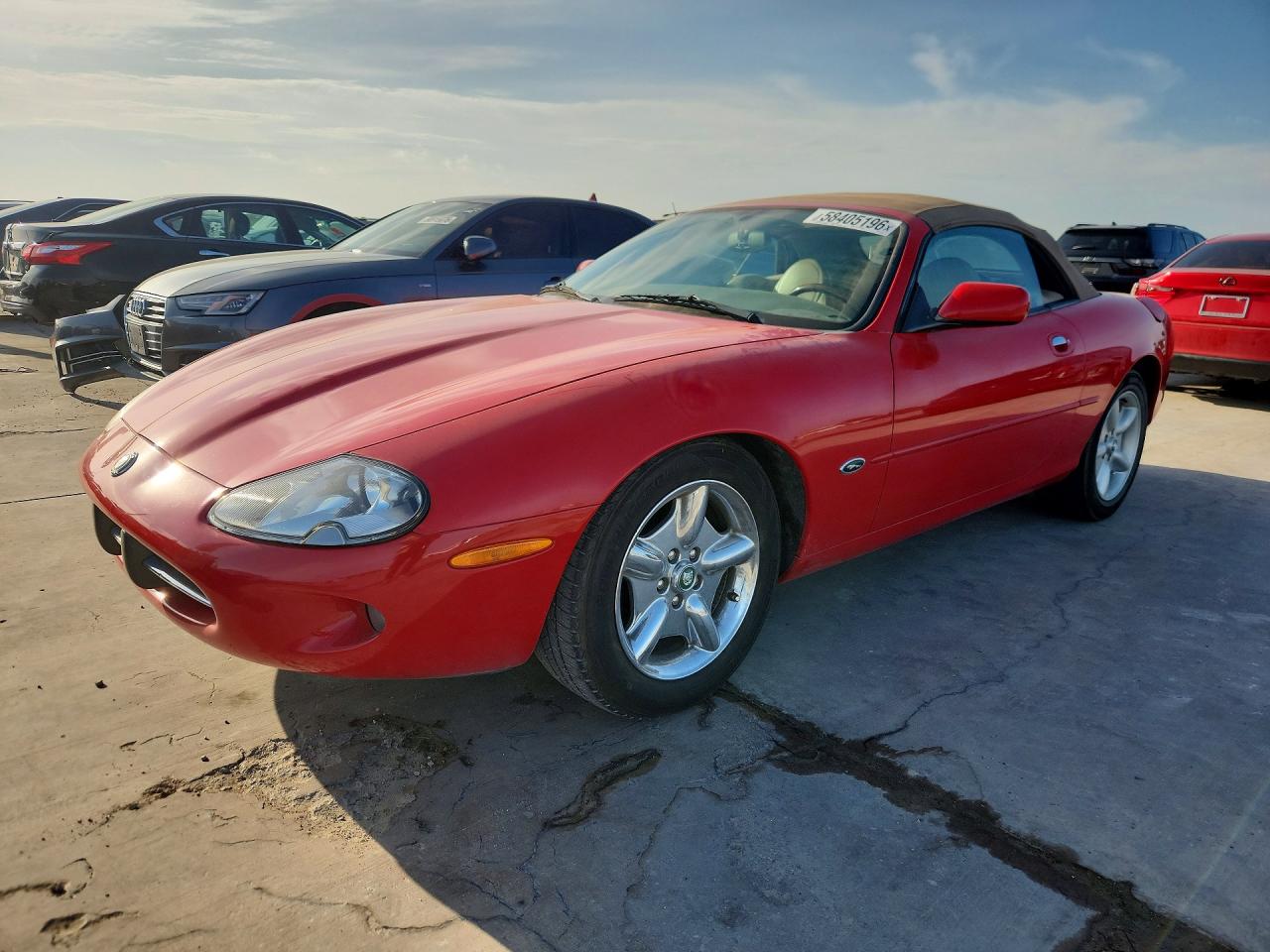 1999 Jaguar XK, VIN SAJGX2044XC037183 — Normal wear