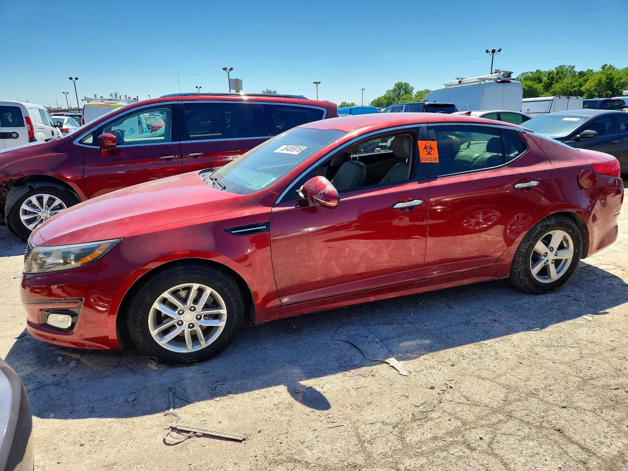 2014 Kia Optima LX, VIN 5XXGM4A71EG307950 — Mechanical