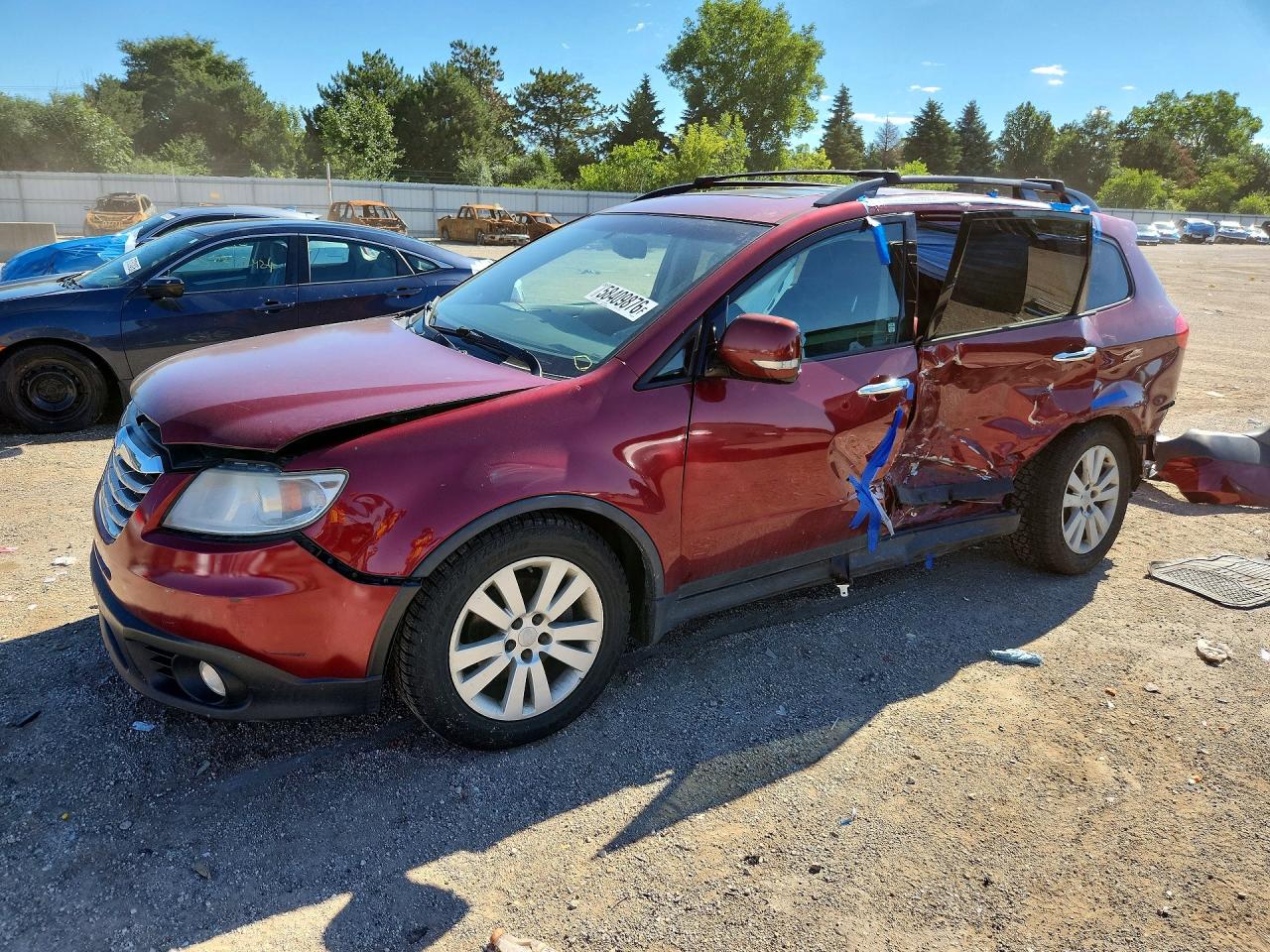 2012 Subaru Tribeca Limited, VIN 4S4WX9GD8C4401355 — Side