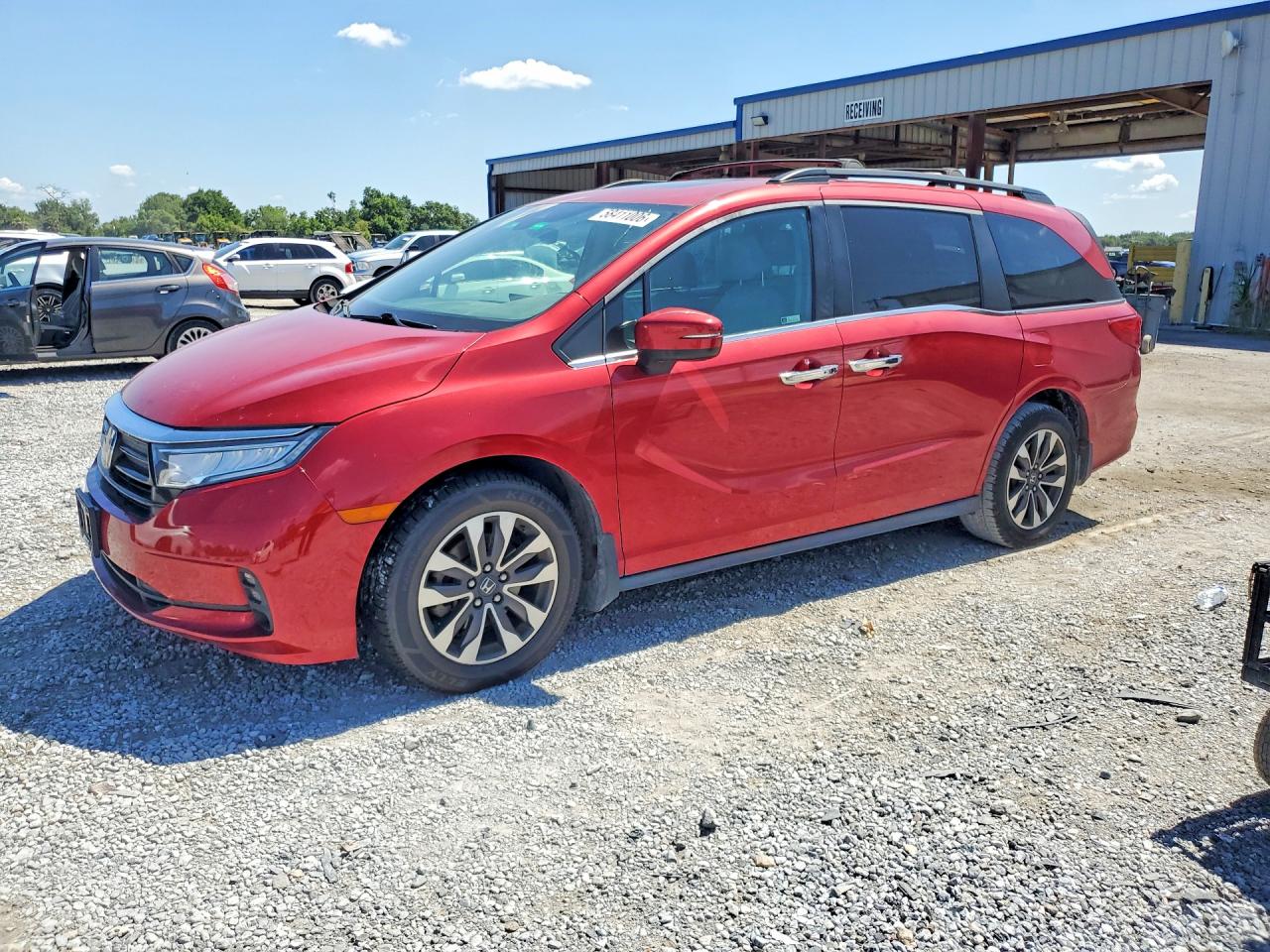 2022 Honda Odyssey EX-L, VIN 5FNRL6H77NB017289 — Undercarriage