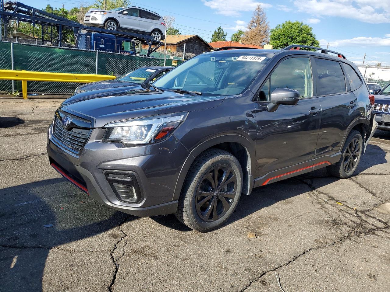 2020 Subaru Forester Special Sports, VIN JF2SKAMC0LH588924 — Rear end