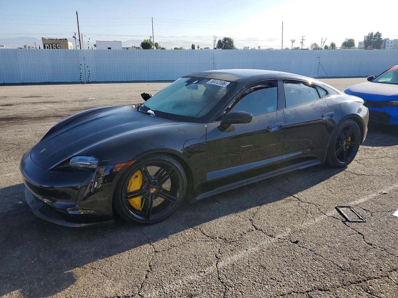 2021 Porsche Taycan Turbo, VIN WP0AC2Y1XMSA62894 — Side