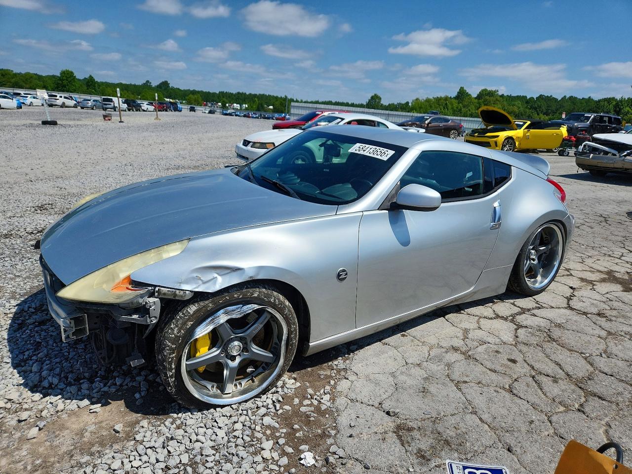 2010 Nissan 370Z Touring, VIN JN1AZ4EH7AM506356 — Front end