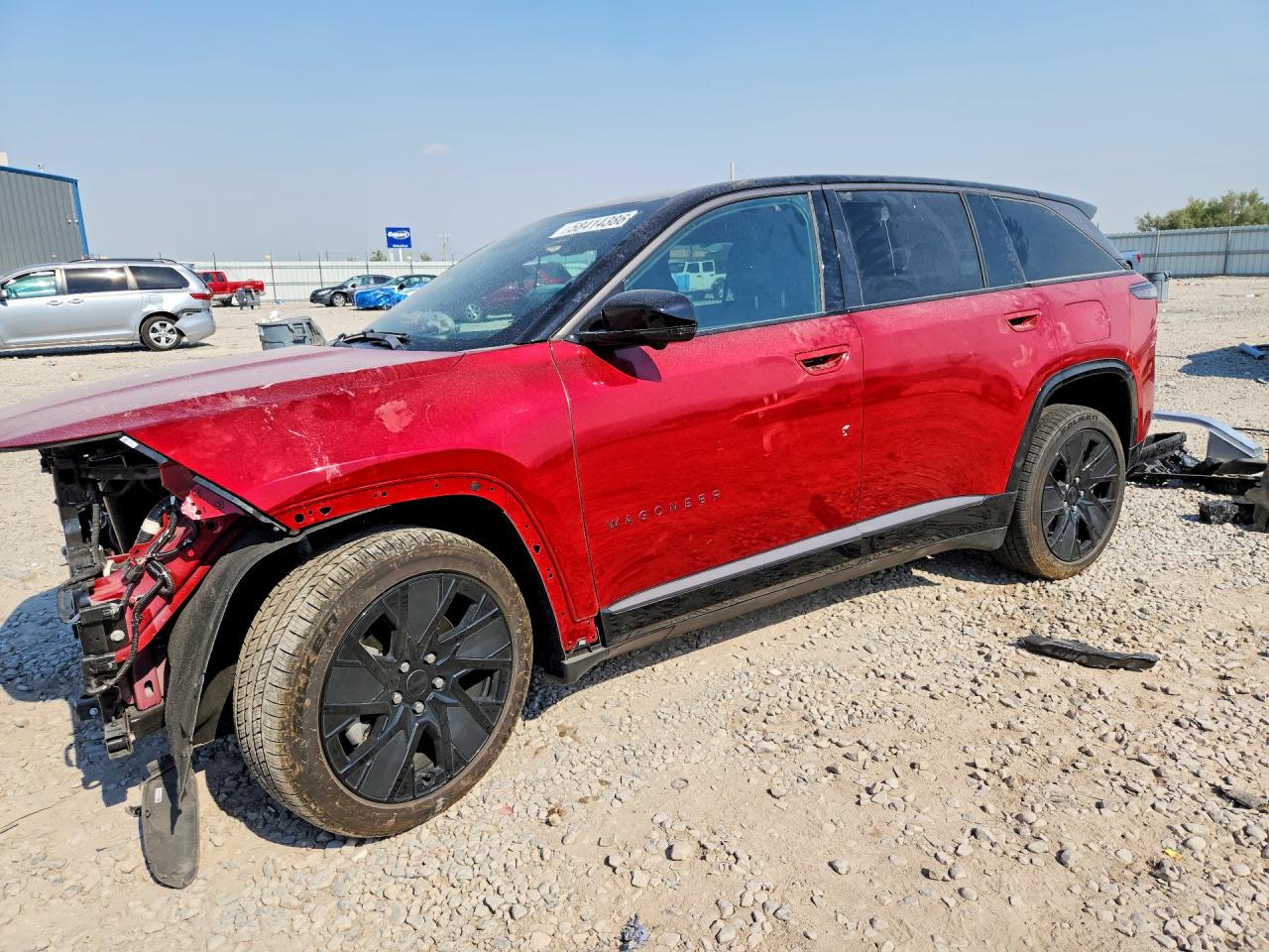 2025 Jeep Wagoneer S Launch Edition, VIN 3C4RJNAK3ST603113 — Front end